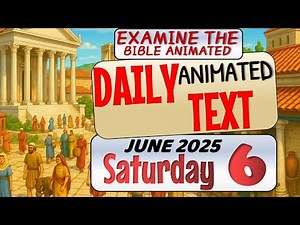 JW DAILY ANIMATED TEXT 🔵COME OUT OF THE DARKNESS.✅ EXAMINE THE BIBLE ANIMATED