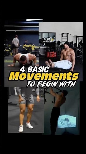 Start with basics with these exercises #calisthenics #pushpullworkout