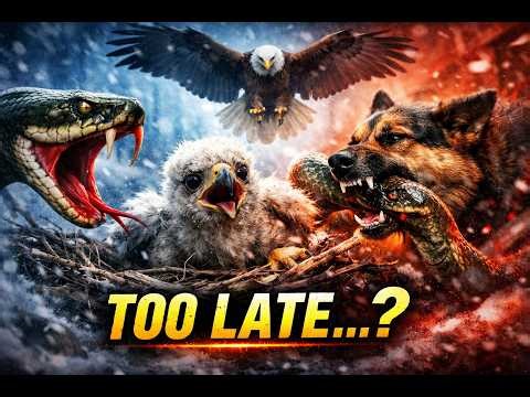 A Snake Attacked an Eagle’s Baby… Then THIS Happened 😳