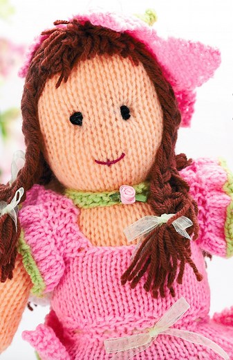 Flower Fairy Doll | Knitting Patterns | Let's Knit Magazine