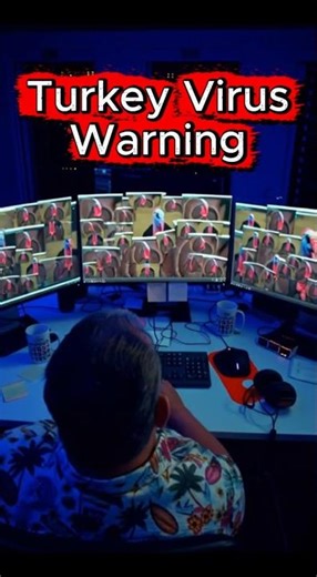 The Turkey Virus Has Taken Over Our Computers🦃💻🚨