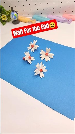 Easy Clay Shiuli (Night Jasmine) 🌼 | Aesthetic Mini\rFlower DIY