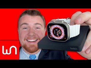 Belkin Portable Fast Charger for Apple Watch Ultra Unboxing!