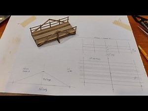 Scratch-building A King Post Bridge