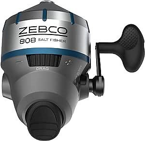 Zebco 808 Saltfisher Spincast Fishing