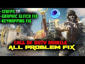 How To Fix Call Of Duty Mobile New Update All Problem In Gameloop | 120FPS | Low End Pc