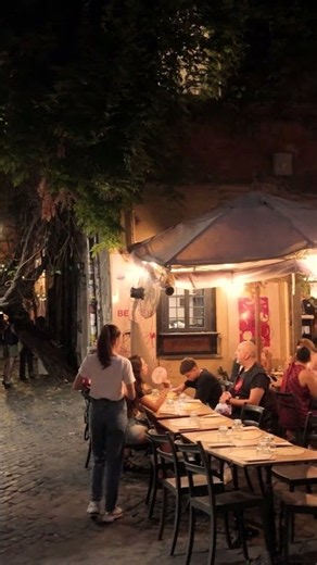 A Summer Evening in Trastevere, Rome