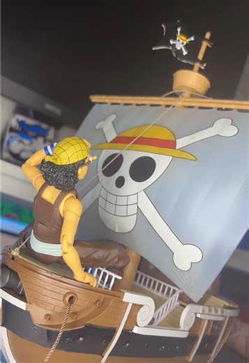Build the GOING MERRY Model Kit with Usopp
