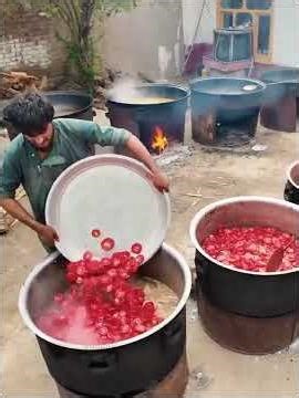 Amazing Afghan Wedding Ceremony | Traditional Village Food Feast | Kabuli Pulao Cooking For A Crowd
