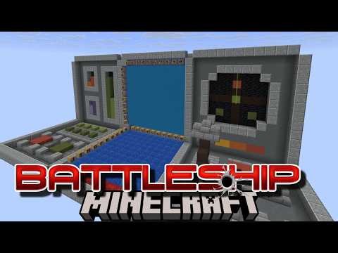 I MADE BATTLESHIP IN MINECRAFT! | [Minecraft Minigame Map]