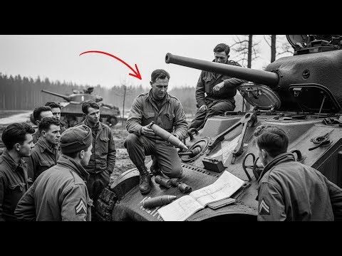 How One Loader’s “Improvised” Shell Hack Let His Sherman Destroy a Tiger Head-On