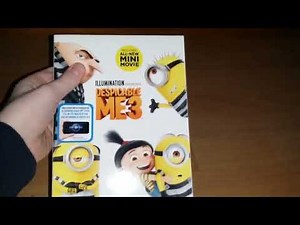Despicable Me 3 DVD Unboxing With Buy Amazon.mp4 (First video of 2023)