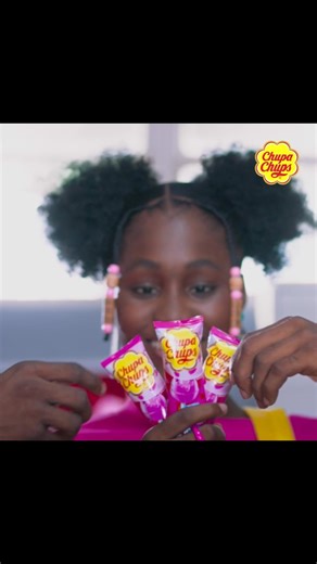 It's giving, it's popping 🍭. It's Chupa Chups Gum filled Lollipop 😃 #chupachups | Chupa Chups Nigeria