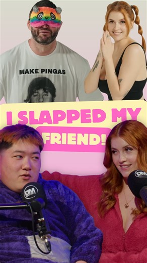 Chloe Maddren on Instagram: "Okay so you slap a friend because you’re asked to for a game on YouTube but you are actually really strong and slap them hard… can the friendship survive??? #relatable #theslap #whoslappedandrew #theogs #alanandchloe #comedy"