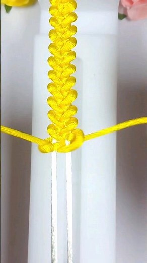 Point macramé en épis facile à faire ! #creations #macrametutorial #diy #bijoux #bracelet #bijoux