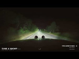 STEDI Type X™ Sport LED Spot Lights - 7 inch | Driving Footage