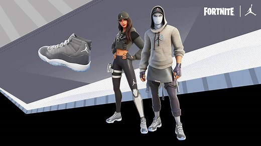 Fortnite x Air Jordan Returns With Iconic Cool Grey Design & Creative Map