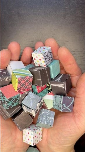 Perfect Paper Cubes Without Glue or Tape | DIY Projects #diy #origami #papercube #craftideas