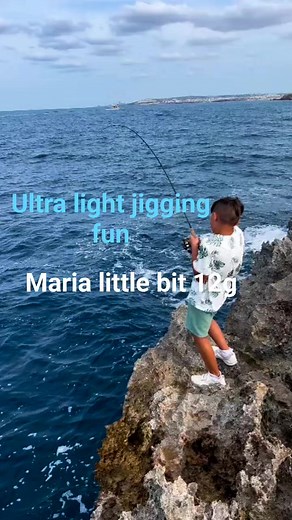 13K views · 74 reactions | Ultra light jigging fun with Maria little bit And And ultra light setup | Misterfish Malta | Facebook