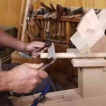 Completing the shepherd’s axe – assembly