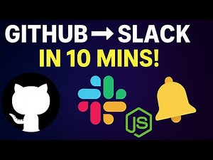 🚀 Integrate Slack with GitHub Using Node.js in 10 Minutes! ⚙️💬 | Webhooks + Real-Time Alerts 🔔