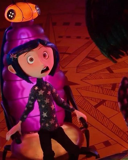 "Coraline's ESCAPE from the Other Mother! (Creepiest Scenes Explained) 👁️✂️"