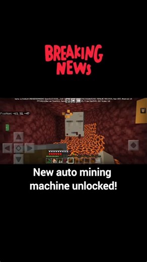 Auto debris mining machine! #shorts #minecraft #anikblade