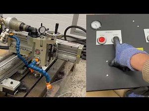 Pneumatic Portable 3-Axis Milling machine