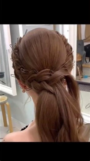 Elegant Dutch Crown Braid