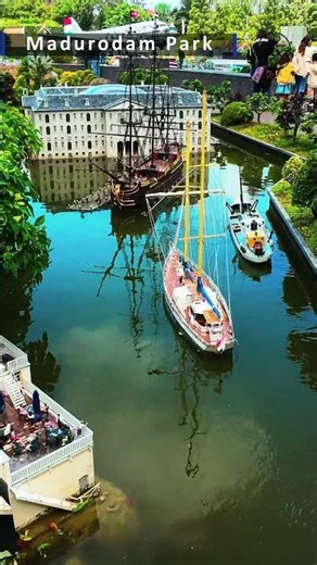 A Secret Tiny World in the Netherlands! 🤫Madurodam Park #shorts #madurodam #netherlands #miniature.