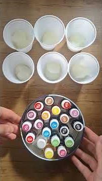 Como fazer tinta guache caseira! #art #artesanato #diy #gouache
