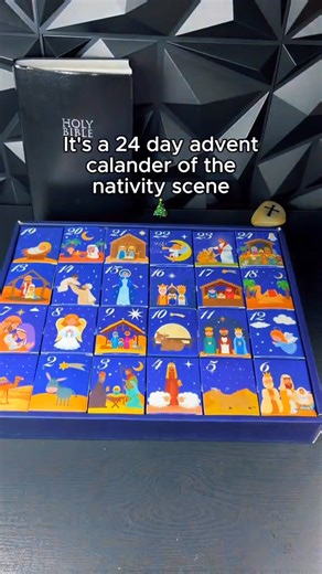 2.4K views · 12 reactions | ✨ Celebrate the true meaning of Christmas with our Nativity Advent Calendar! Each day reveals a beautiful piece of the nativity scene — bringing the story of hope, love, and joy to life.  Perfect for families to share the Christmas story together and create a heartfelt holiday tradition.  Bring faith, peace, and wonder into your countdown this season.  | Grafton Holiday Shopping | Facebook