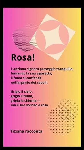 Rosa! | Tiziana Maria Avico