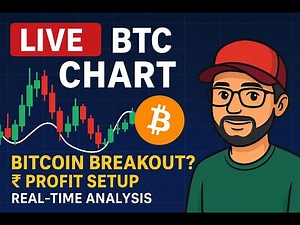 🔴 Live BTC Chart Today | Bitcoin Breakout or Breakdown? | Crypto Trading Setup