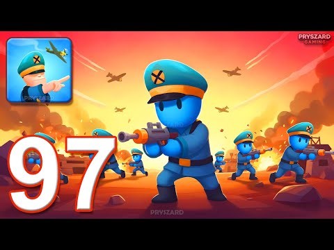 Army Commander - Gameplay Walkthrough Part 97 - Troops Army Commander Fight (iOS, Android)