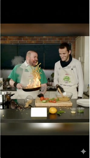 1.9M views · 23K reactions | Things are heating up in the kitchen!  Get ready for some serious cooking fun and a dash of delightful disaster! #cookingadventures #kitchenfun #foodie | Ungureanu Andrei | Facebook