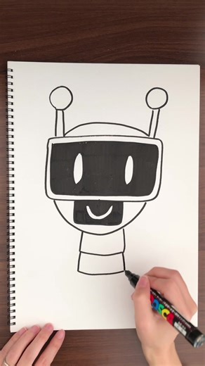 Drawing Sprunki with Posca Markers!#sprunki #art #posca #incrediboxsprunki