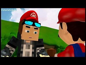 FuturisticHub. Steve Vs Mario (Minecraft Vs Super Mario 64)