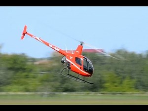 EHS 2012 - Robinson R-22 demonstration flight