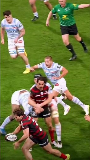 Antoine Dupont returned and reminded everyone why he's the GOAT. 🐐🔥 #rugbyhighlights #francerugby