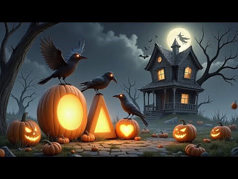 Halloween Creepy Shapes Song 🎃 | Learn Shapes in a Spooky Way