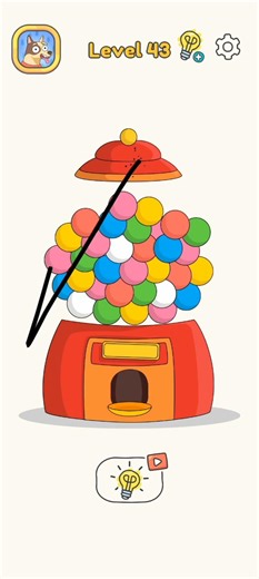 Dop 4 (Draw one part) Level-43 #Walkthrough solutions #shorts #viral