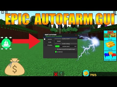 EPIC BUILD A BOAT FOR TREASURE AUTOFARM GUI OUT NOW (ROBLOX SCRIPTS)