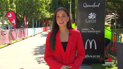 The countdown is on and the buzz is building as Cairns prepares for this weekend's Marathon. Thousands are expected to lace up and take on the cardiac challenge, including one man in a special contraption. Matthew Caruana 7NEWS at 6pm. 📱Download the 7NEWS app: 7news.link/7newsapp #7NEWS | 7NEWS Cairns