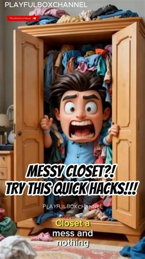Messy Closet Fix It Fast Easy Wardrobe Hacks