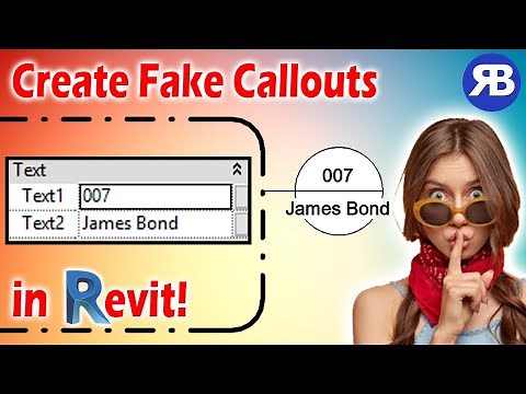 Revit Snippet: Create FAKE Callouts (with Parametric Tag & Region)