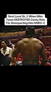 Next Level Sh_t! When Mike Tyson DESTROYED Cocky Rats For Disrespecting Him HARD!-2