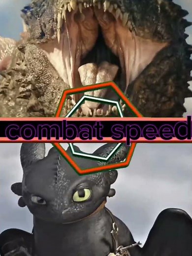 Godzilla vs toothless