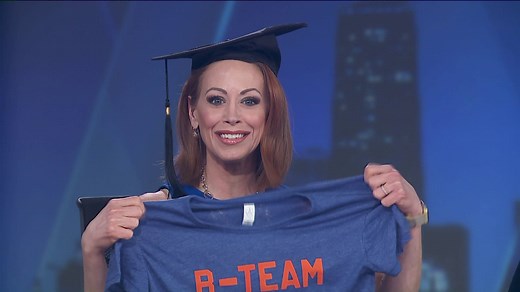 15K views · 163 reactions | Thanks to Amy Rutledge for filling in while Lauren Jiggetts and Sarah Jindra were on maternity leave! We got you this t-shirt to celebrate :) Catch Amy's traffic reports on weekdays 4-7pm on WGN Evening News. | WGN Morning News | Facebook