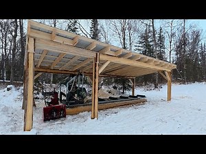 We Milled Every Board & Beam | Start To Finish Sawmill Shed Build